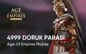 Age Of Empires Mobile 4999 Doruk Parası Satın Al
