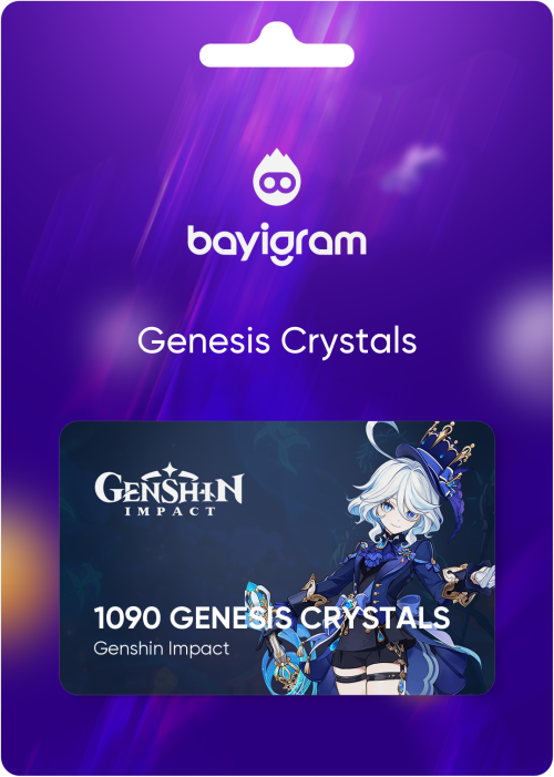 Genshin Impact 1090 Genesis Crystals Satın Al