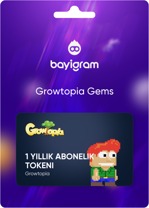 Growtopia 1 Yıllık Abonelik Tokeni Satın Al