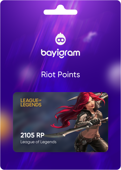 League of Legends 2105 RP Satın Al