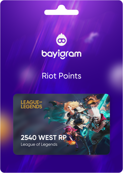 League of Legends 2540 West RP Satın Al League of Legends 2540 West RP Satın Al