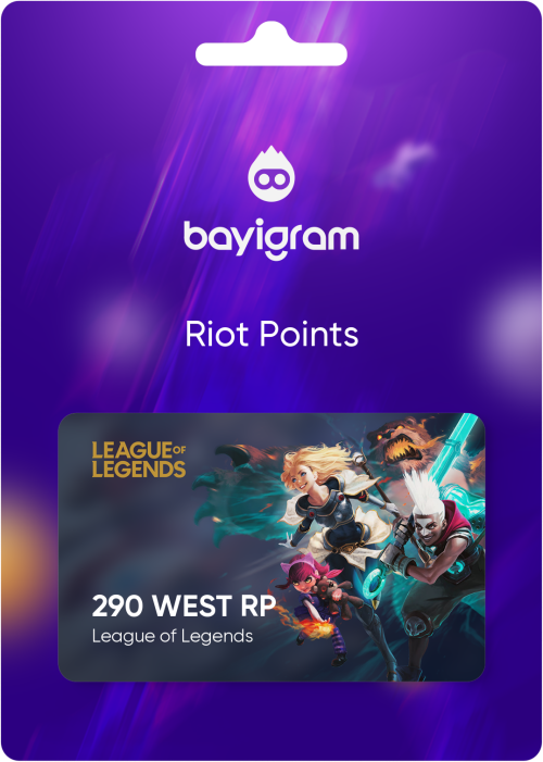 League of Legends 290 West RP Satın Al