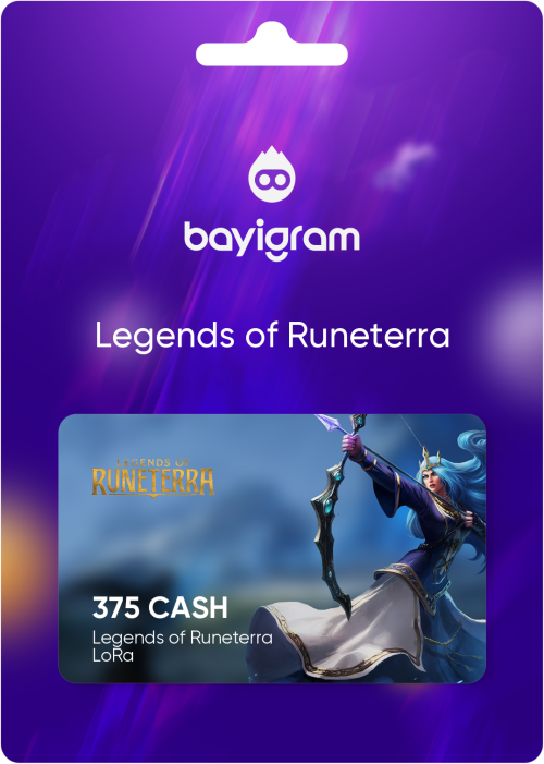 Legends of Runeterra LoRa 375 Cash Satın Al