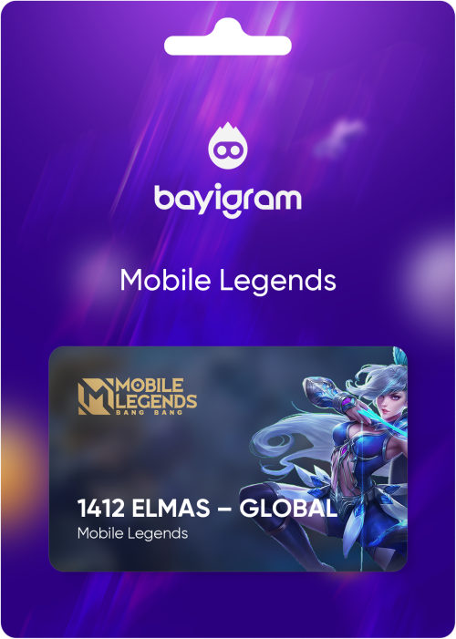 Mobile Legends 1412 Elmas – Global Satın Al