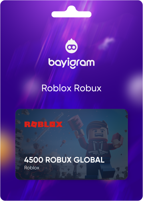 Roblox 4500 Robux Global Satın Al