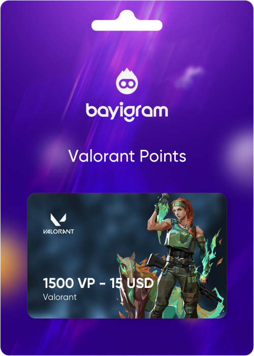 Valorant 1500 VP - 15 USD Satın Al Valorant 1500 VP - 15 USD Satın Al