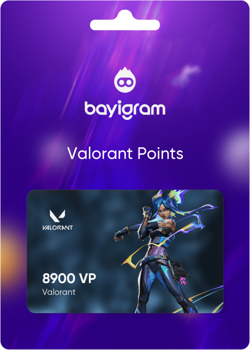 Valorant 8900 VP Satın Al