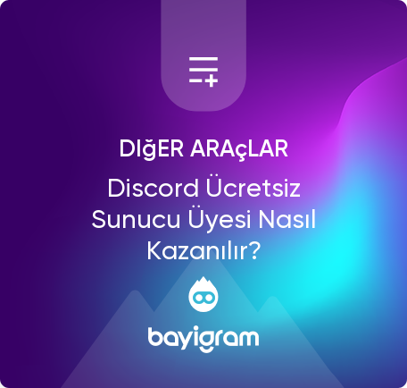 Discord Ücretsiz Sunucu Üyesi