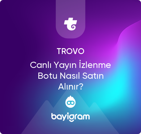 Trovo Canlı Yayın İzlenme Botu Nasıl Satın Alınır? Trovo Canlı Yayın İzlenme Botu Nasıl Satın Alınır?