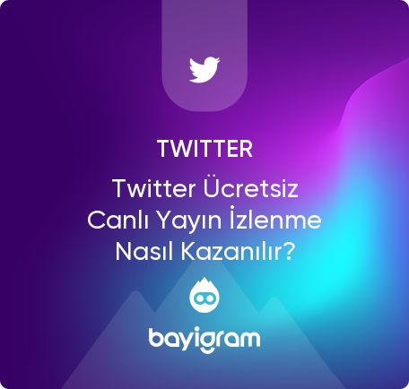 Twitter Ücretsiz Canlı Yayın İzlenme