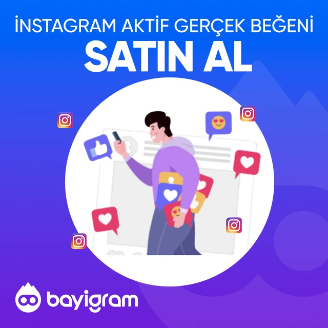 instagram aktif gerçek beğeni satın al