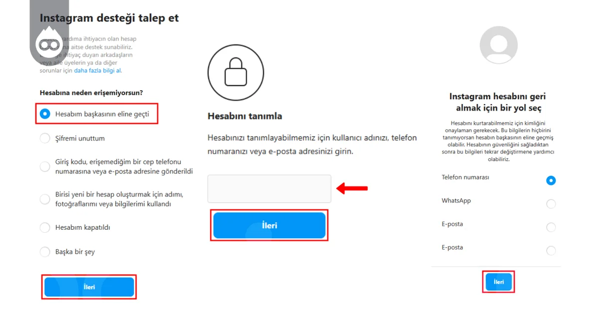 Çalınan Instagram Hesabını Kurtarmak