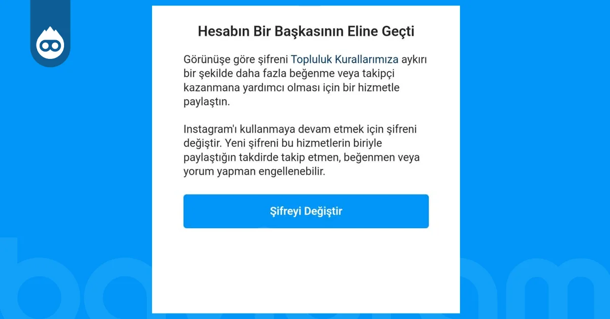 Instagram Hesabınızın Çalındığını Nasıl Anlarsınız