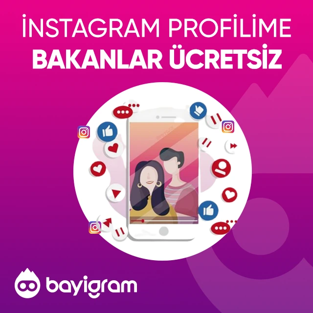instagram profilime bakanlar ücretsiz