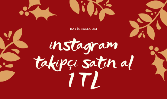 Instagram Takipçi Satın Al 1 Tl