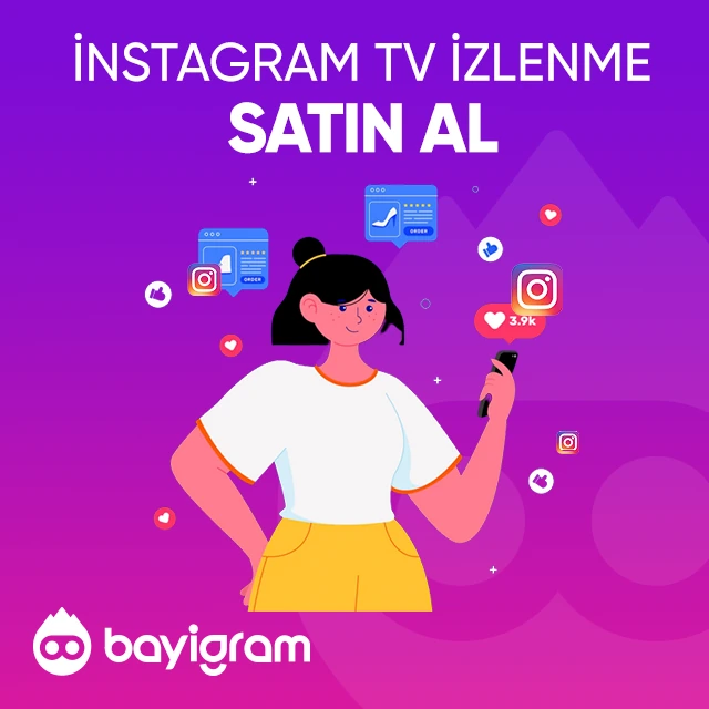 instagram tv izlenme satın al