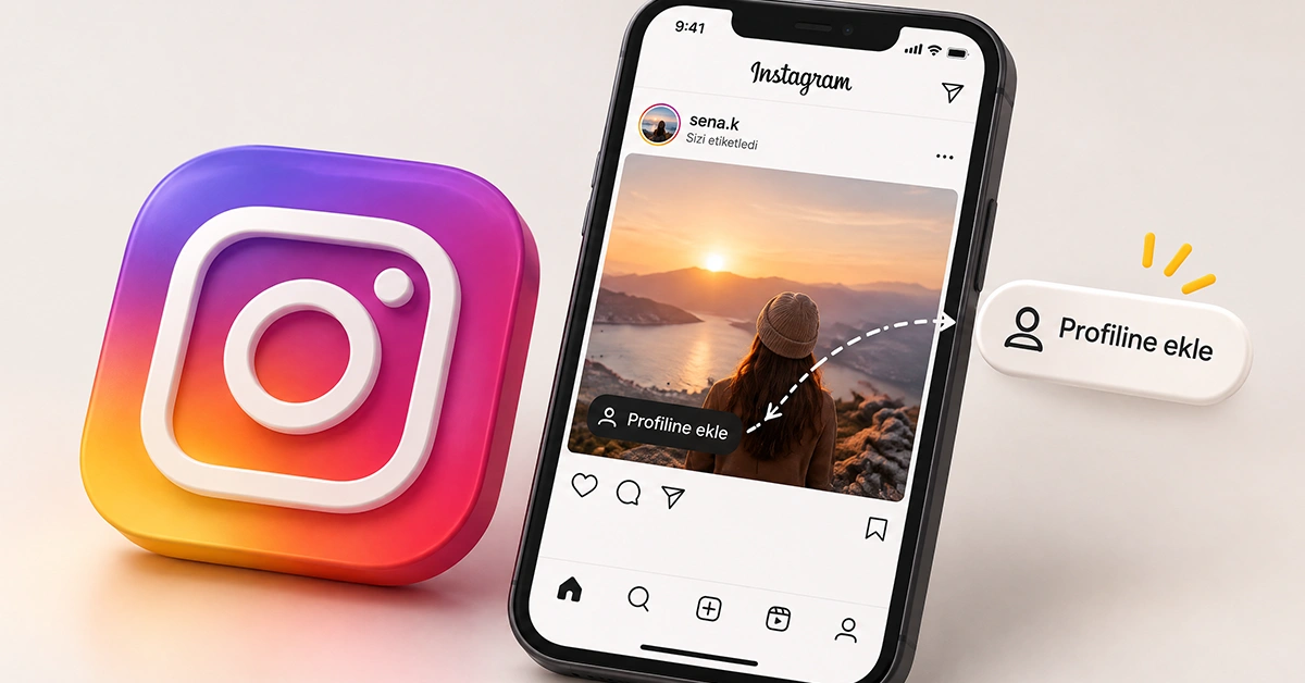 Instagram'da etiketlendiğim gönderiyi profilime nasıl eklerim? Instagram'da etiketlendiğim gönderiyi profilime nasıl eklerim?