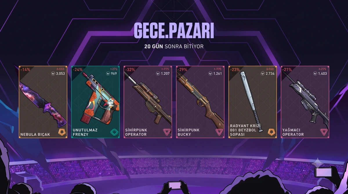 Valorant Gece Pazarı Ne Zaman Başlıyor, Kaç Gün Sürecek? Valorant Gece Pazarı Ne Zaman Başlıyor, Kaç Gün Sürecek?