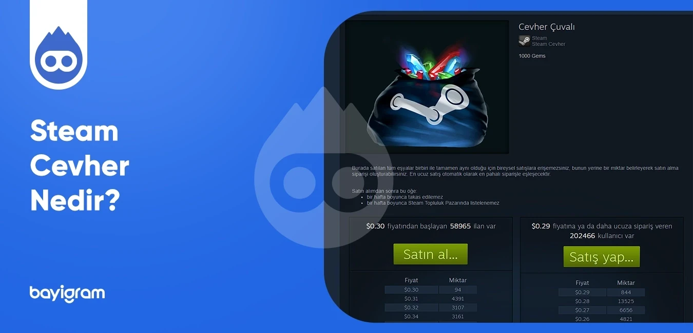 Steam Cevher Nedir