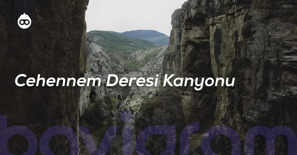 Artvin Gezilecek Yerler Cehennem Deresi Kanyonu