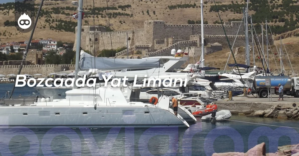 Bozcaada Gezilecek Yerler Bozcaada Yat Limanı