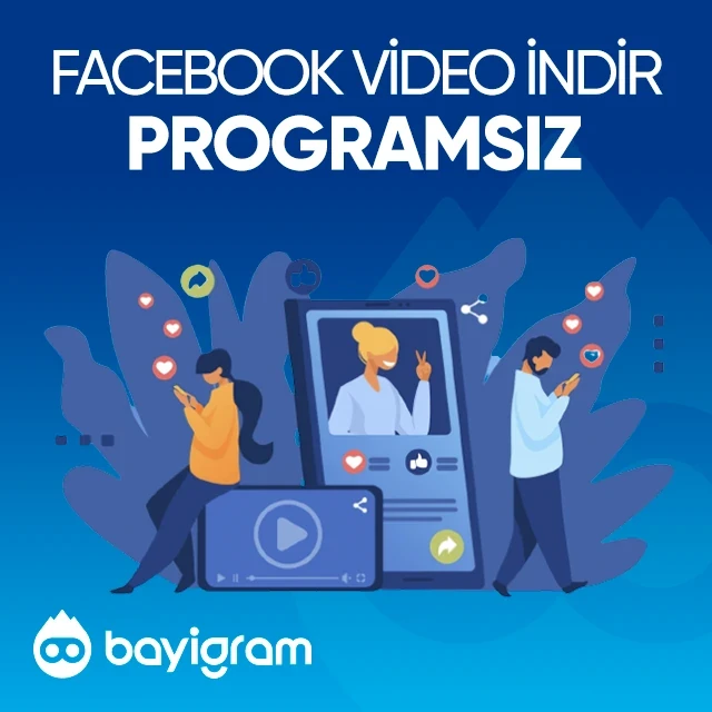 facebook video indir programsız