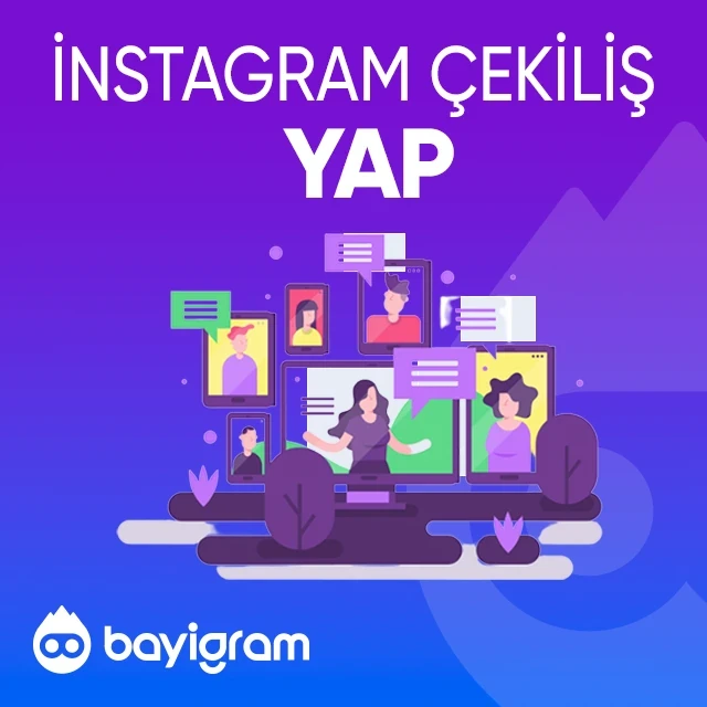 instagram çekiliş yap