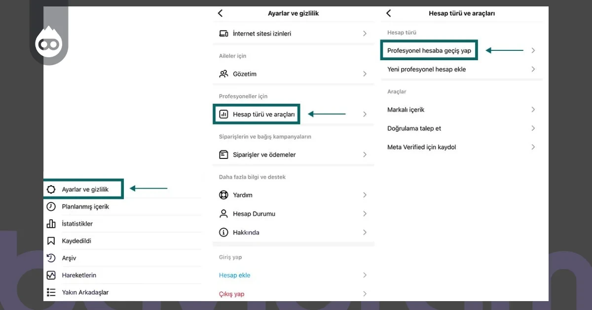 Instagram İşletme Hesabı Nasıl Açılır