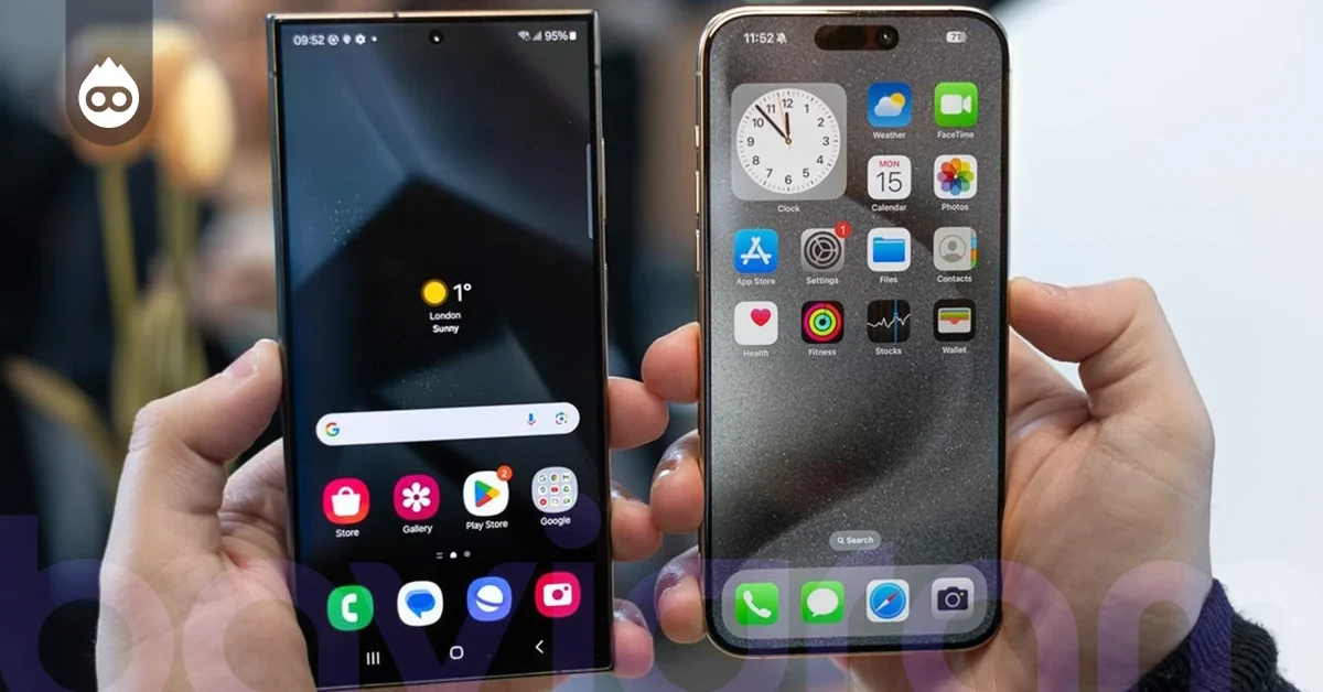 iPhone 16 Pro Max ve Samsung Galaxy S25 Ultra Ekran Karşılaştırması