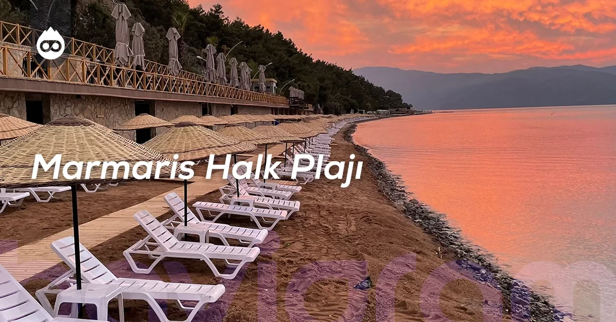 Marmaris Gezilecek Yerler Marmaris Halk Plajı