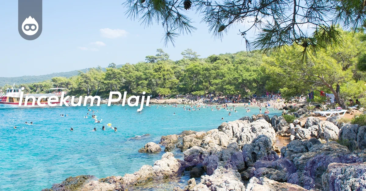Muğla Gezilecek Yerler İncekum Plajı