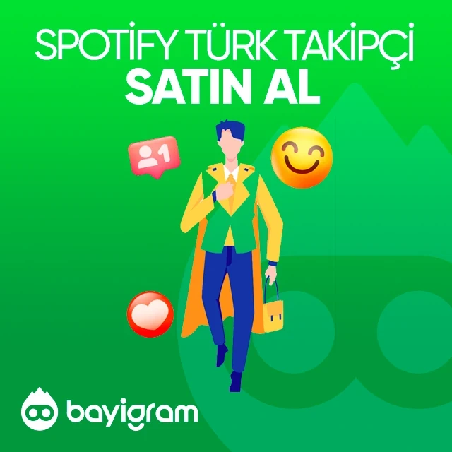 spotify türk takipçi satın al
