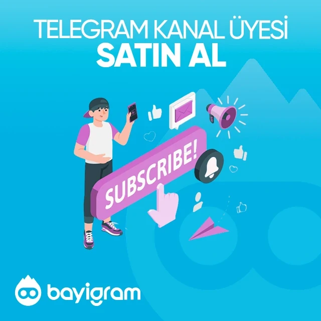 telegram kanal üyesi satın al