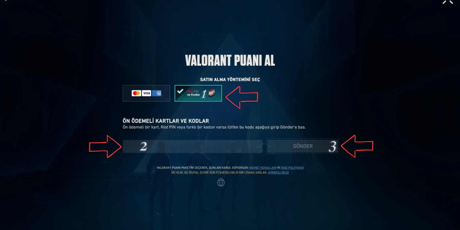 Valorant VP Nasıl Yüklenir