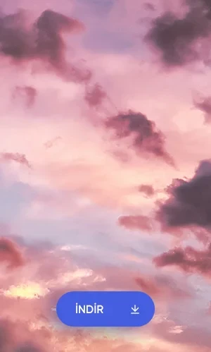 Pembe Gökyüzü Duvar Kağıdı