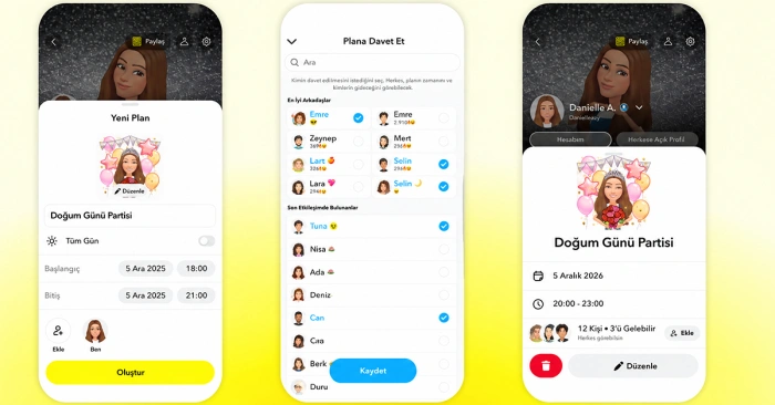 Snapchat Plans nedir ve nasıl çalışır?