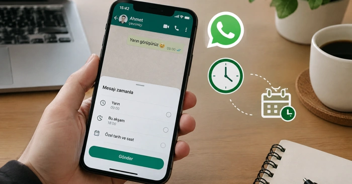 WhatsApp mesaj zamanlama nasıl çalışıyor?