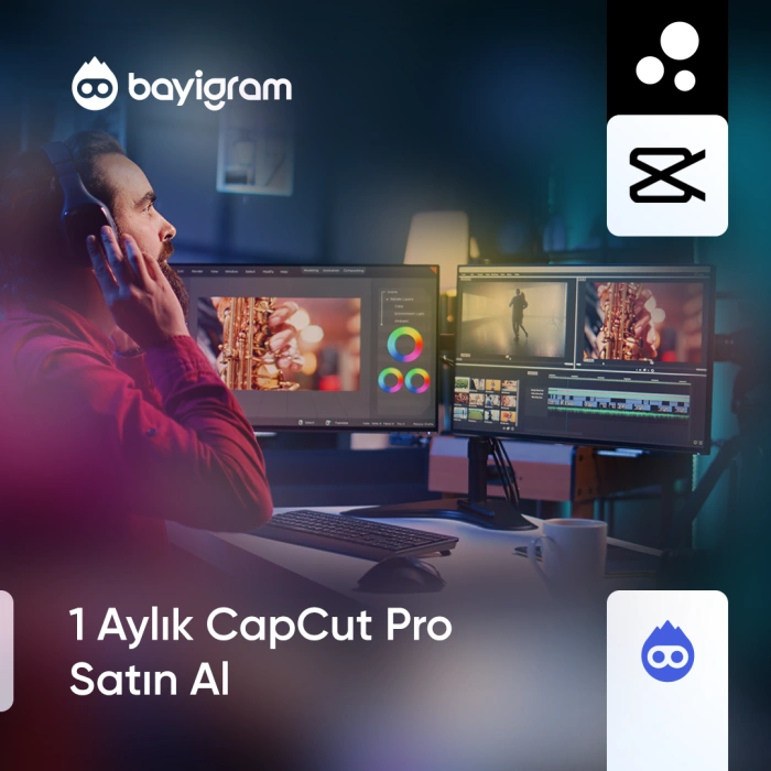 1 Aylık CapCut Pro Satın Al