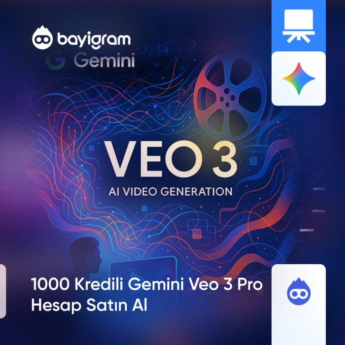 1000 Kredili Gemini Veo 3 Pro Hesap Satın Al 1000 Kredili Gemini Veo 3 Pro Hesap Satın Al