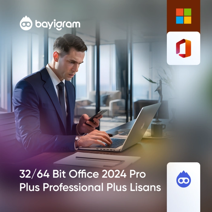 32/64 Bit Office 2024 Pro Plus Professional Plus Lisans