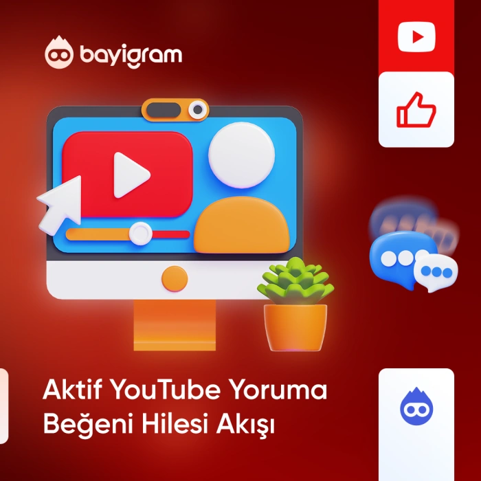 Aktif YouTube Yoruma Beğeni Hilesi Akışı