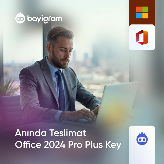 Anında Teslimat Office 2024 Pro Plus Key
