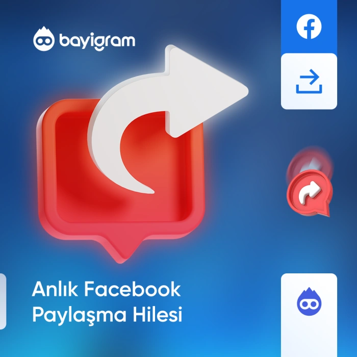 Anlık Facebook Paylaşma Hilesi