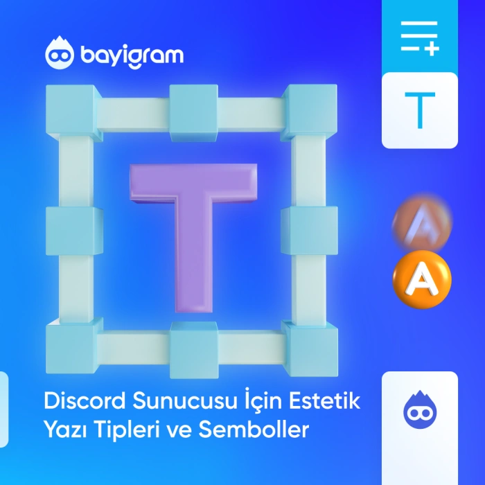 Discord Sunucusu İçin Estetik Yazı Tipleri ve Semboller