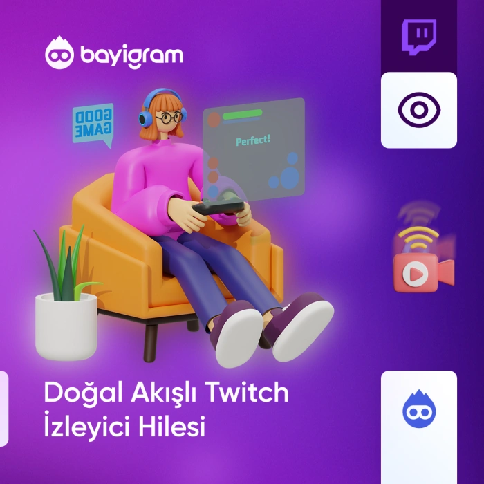 Doğal Akışlı Twitch İzleyici Hilesi Doğal Akışlı Twitch İzleyici Hilesi