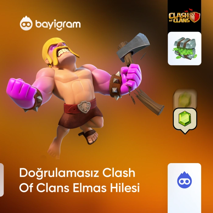 Doğrulamasız Clash Of Clans Elmas Hilesi