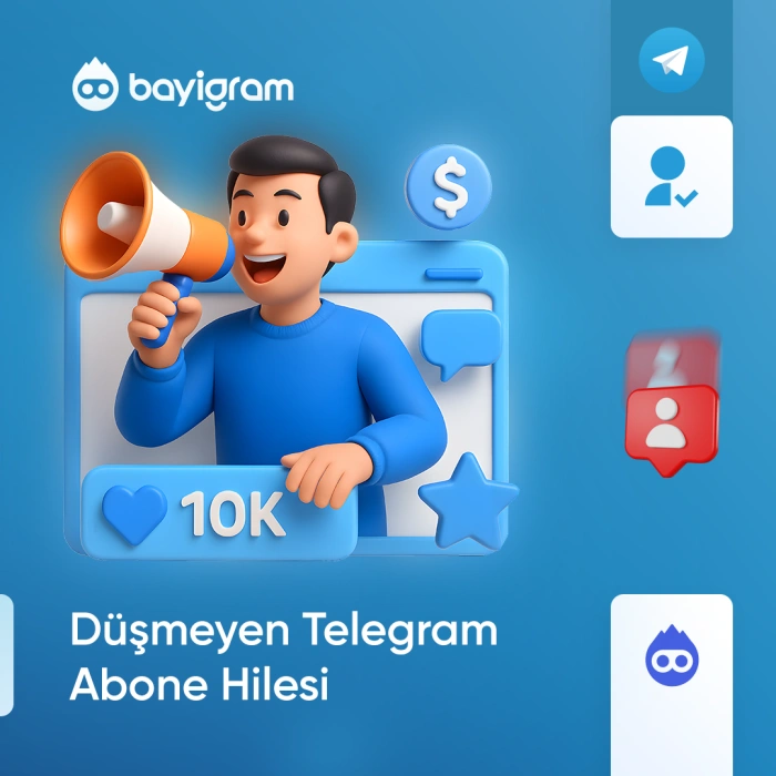 Düşmeyen Telegram Abone Hilesi