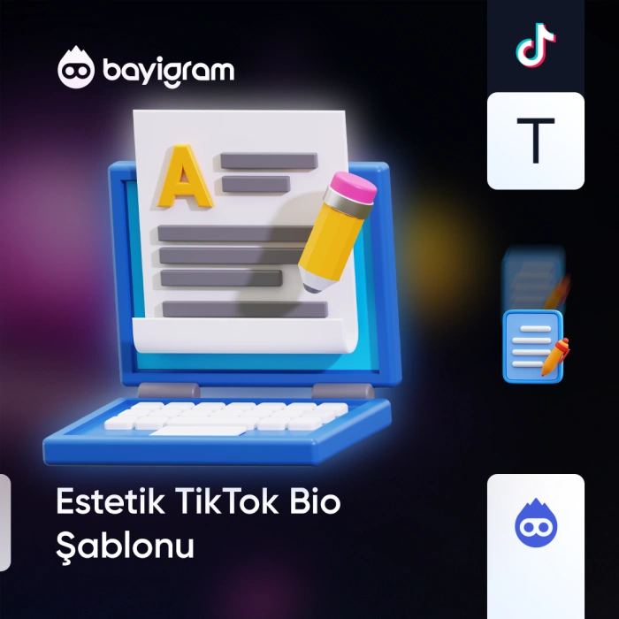 Estetik TikTok Bio Şablonu