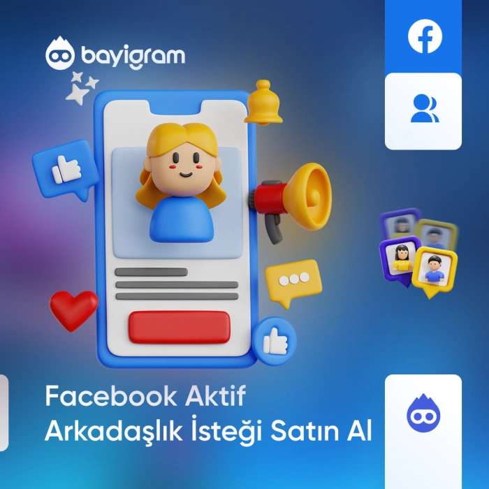 Facebook Aktif Arkadaşlık İsteği Satın Al
