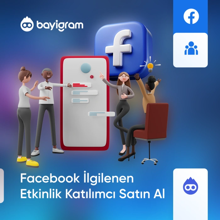 Facebook İlgilenen Etkinlik Katılımcı Satın Al
